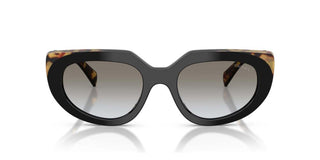Prada PR D02S women Black Cat Eye Sunglasses