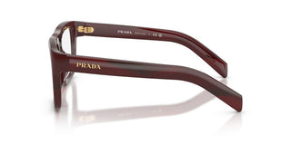 Prada PR D02V men Havana Rectangle Eyeglasses