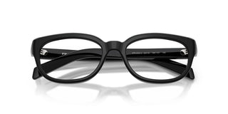 Prada PR D03VU women Black Oval Eyeglasses