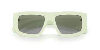 Prada Pr D04su Women Green Rectangle Sunglasses