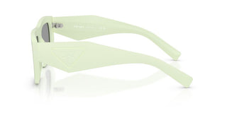 Prada Pr D04su Women Green Rectangle Sunglasses