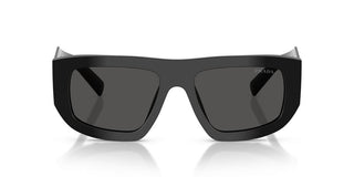 Prada Pr D04su Women Black Rectangle Sunglasses