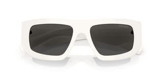 Prada Pr D04su Women White Rectangle Sunglasses