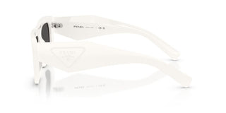 Prada Pr D04su Women White Rectangle Sunglasses
