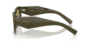 Prada Pr D04su Women Green Rectangle Sunglasses