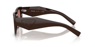 Prada Pr D04su Women Red Rectangle Sunglasses
