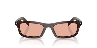 Prada PR D05S women Havana Rectangle Sunglasses
