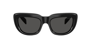 Prada PR D07S women Black Cat Eye Sunglasses