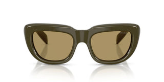 Prada PR D07S women Green Cat Eye Sunglasses