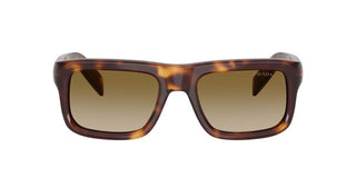 Prada PR D11S men Havana Rectangle Sunglasses