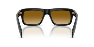 Prada PR D11S men Brown Rectangle Sunglasses