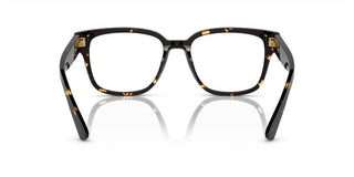 Prada PR A09V men Havana Squared Eyeglasses