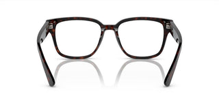 Prada PR A09V men Havana Squared Eyeglasses