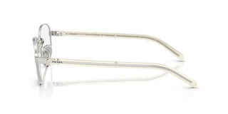 Prada Pr  B53v Women Silver Round Eyeglasses