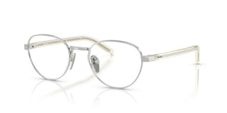 Prada Pr  B53v Women Silver Round Eyeglasses