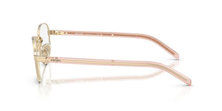 Prada Pr  B53v Women Gold Round Eyeglasses