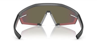 Prada Linea Rossa PS 03ZS men Grey Shield Sunglasses