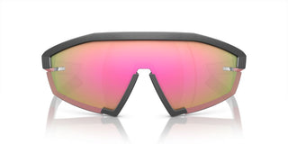 Prada Linea Rossa PS 03ZS men Grey Shield Sunglasses