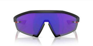 Prada Linea Rossa PS 03ZS men Black Shield Sunglasses