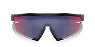 Prada Linea Rossa PS 03ZS men Black Shield Sunglasses
