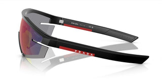 Prada Linea Rossa PS 03ZS men Black Shield Sunglasses