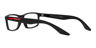 Prada Linea Rossa PS 04PV men Black Geometric Eyeglasses