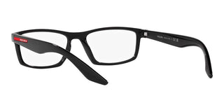 Prada Linea Rossa PS 04PV men Black Geometric Eyeglasses