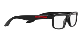 Prada Linea Rossa PS 04PV men Black Geometric Eyeglasses