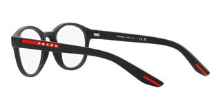 Prada Linea Rossa PS 07PV men Black Round Eyeglasses