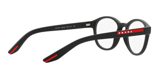 Prada Linea Rossa PS 07PV men Black Round Eyeglasses