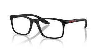 Prada Linea Rossa Ps 08rv Men Black Squared Eyeglasses