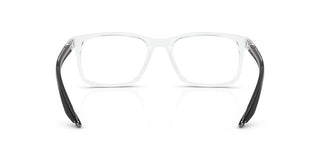 Prada Linea Rossa Ps 08rv Men Transparent Squared Eyeglasses