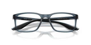 Prada Linea Rossa Ps 08rv Men Blue Squared Eyeglasses