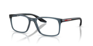 Prada Linea Rossa Ps 08rv Men Blue Squared Eyeglasses