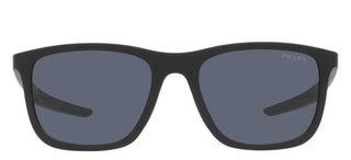 Prada Linea Rossa PS 10WS men Black Geometric Sunglasses