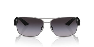 Prada Linea Rossa PS 50ZS men Silver Geometric Sunglasses
