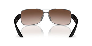 Prada Linea Rossa PS 50ZS men Grey Geometric Sunglasses