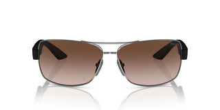 Prada Linea Rossa PS 50ZS men Grey Geometric Sunglasses