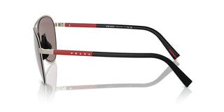 Prada Linea Rossa Ps 53zs Men Gold Pilot Sunglasses