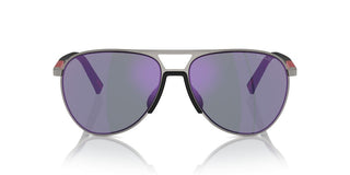 Prada Linea Rossa Ps 53zs Men Ruthenium Pilot Sunglasses