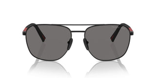 Prada Linea Rossa Ps 54zs Men Black Oval Sunglasses
