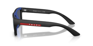 Prada Linea Rossa Ps A07s Men Black Rectangle Sunglasses