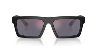 Prada Linea Rossa Ps A07s Men Black Rectangle Sunglasses