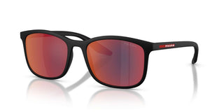 Prada Linea Rossa Ps A08s Men Black Pantos Sunglasses