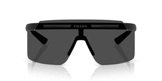 Prada Linea Rossa Ps B06s Men Black Shield Sunglasses