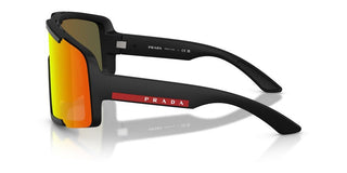 Prada Linea Rossa PS B07S men Black Shield Sunglasses