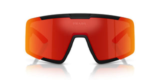 Prada Linea Rossa PS B07S men Black Shield Sunglasses
