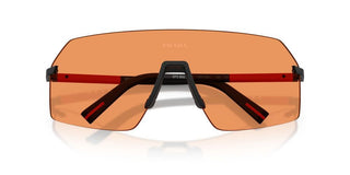 Prada Linea Rossa PS B50S men Black Shield Sunglasses