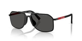 Prada Linea Rossa PS B51S men Black Pilot Sunglasses
