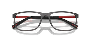 Prada Linea Rossa PS 03QV men Ruthenium Rectangle Eyeglasses